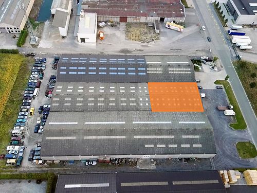 VERHUURD: Magazijnruimte van 600m² te Wevelgem