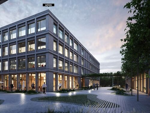 Nieuwbouw kantoren in duurzaam project te Gent