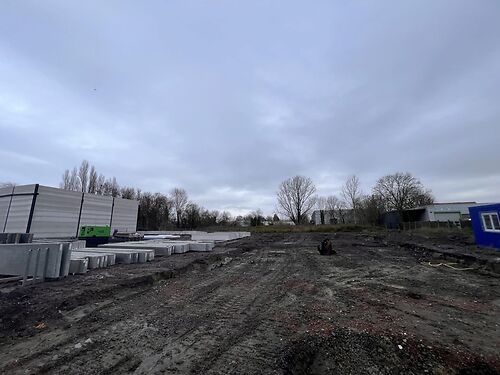 Nieuwbouw magazijn te koop nabij centrum te Moorslede (Dadizele)