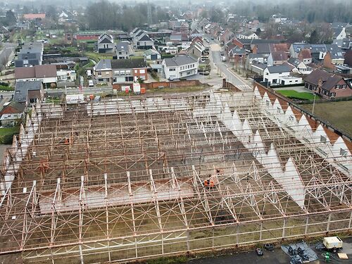 Nieuwbouw KMO-units in KMO-park 'De Weverij' te Laarne (Kalken)